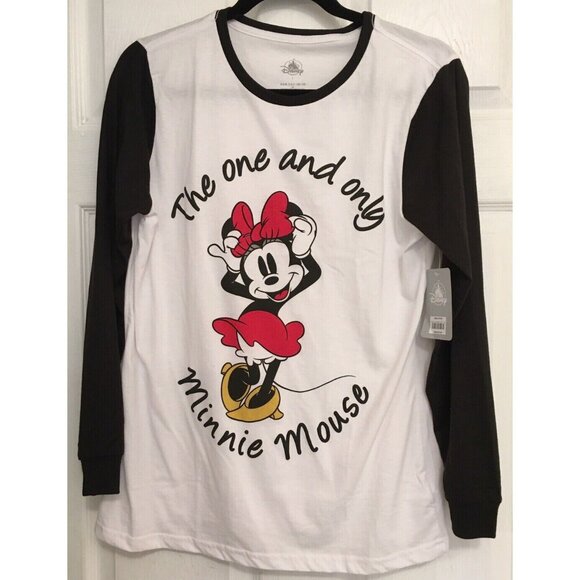 Disney Mickey Mouse & Minnie Mouse Long Sleeve Tee - Picture 4 of 5